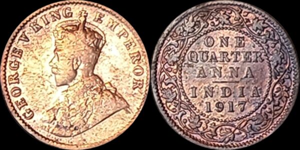 1917 Quarter Anna