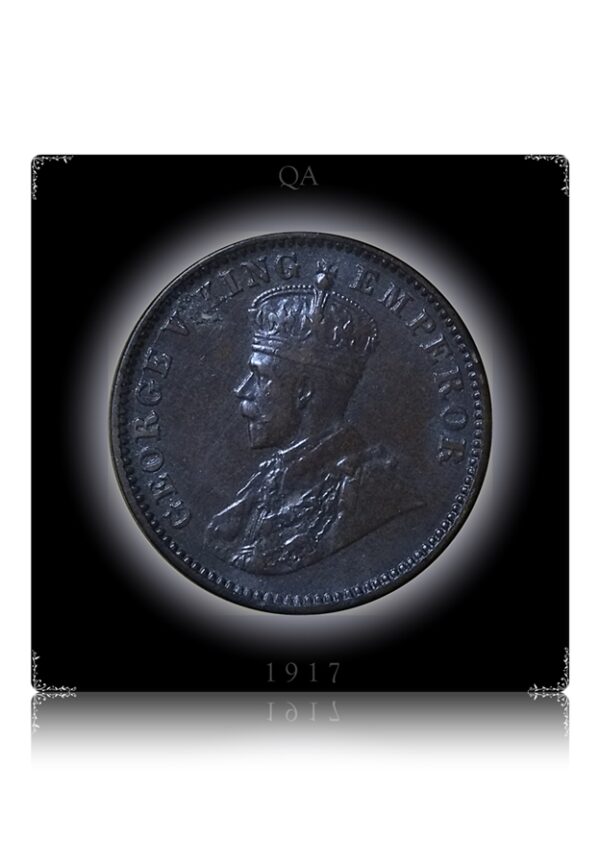1917 Quarter Anna KGV