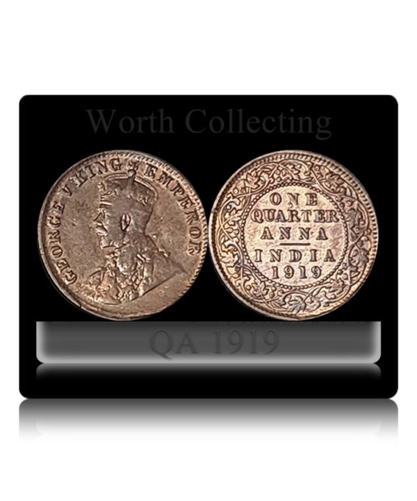 1919 Quarter Anna King George V Coin Worth Collecting