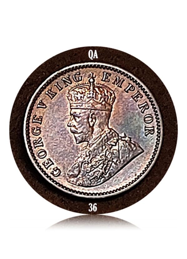 1936 Quarter Anna Coin King George V
