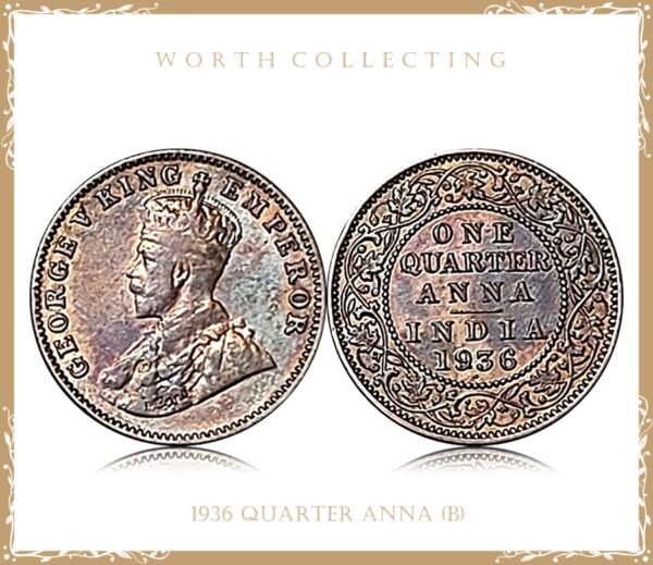 1936 Quarter Anna King George v