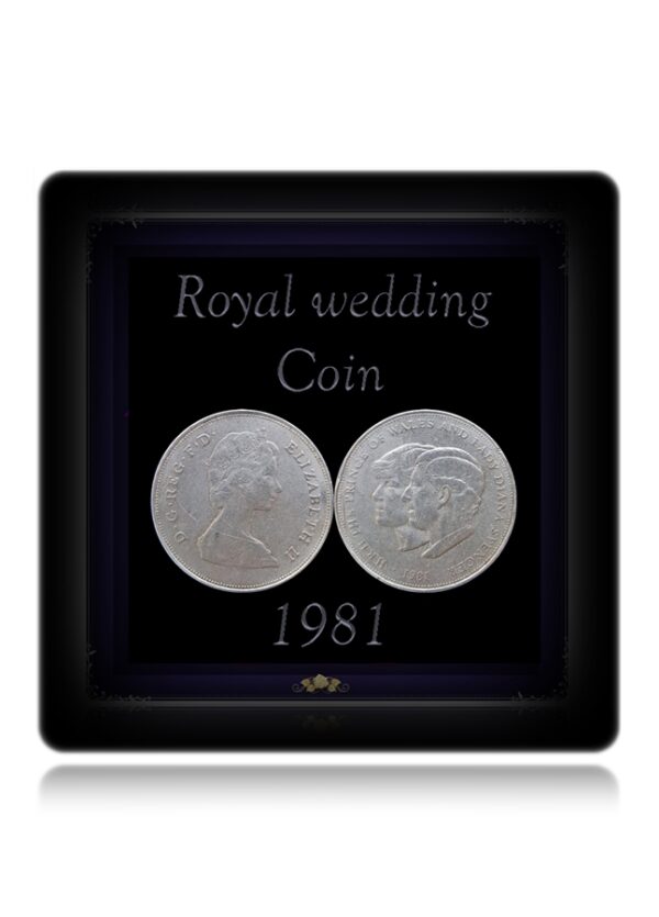 1981 25 Pence Royal Wedding Coin UK Special Commemorative non circulating Coin
