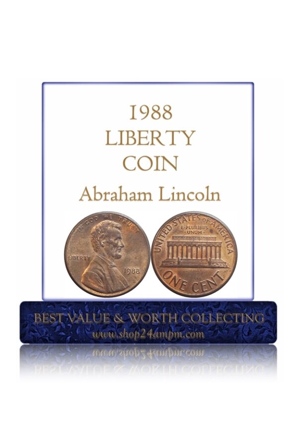 1988 1 Cent USA AUNC Coin