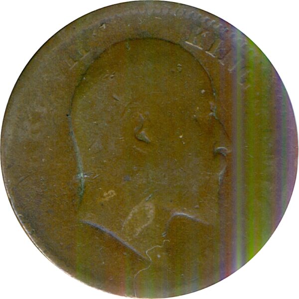 1907 1 Quarter Anna Edward VII King & Emperor (O)