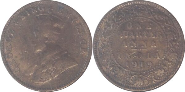 1919 Quarter Anna KGV