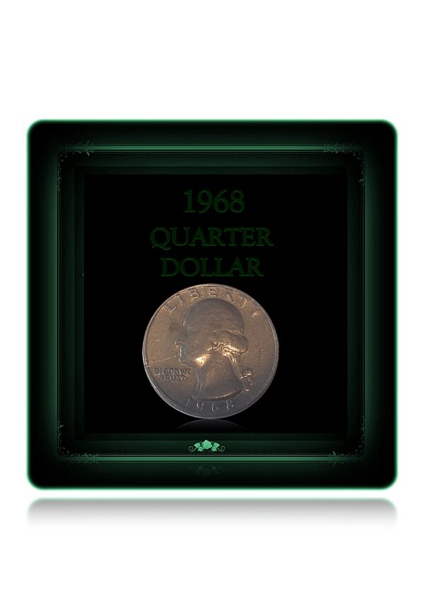 1968 Quarter Dollar USA Coin