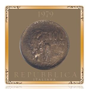 1979 100 Lire Italy Coin FAO Nutrireil Mondo