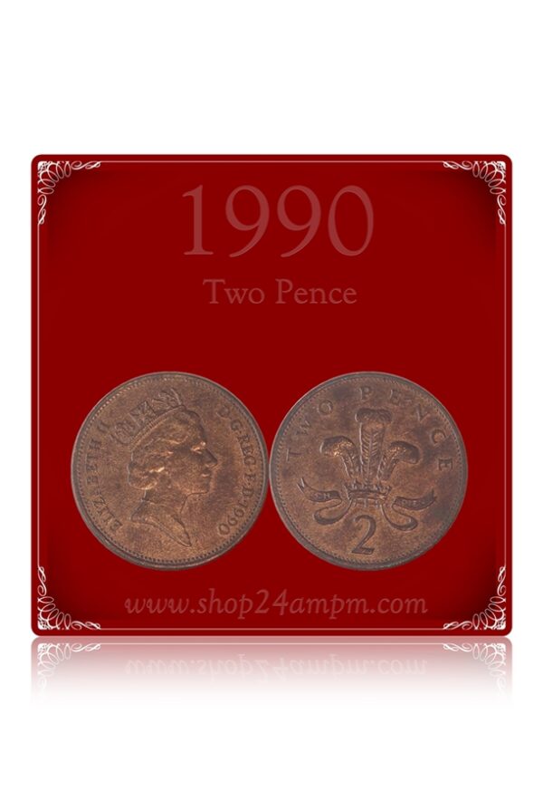1990 Two Pence Queen Elizabeth II Coin Worth Collecting