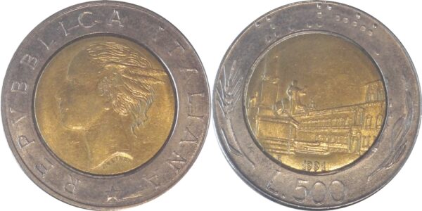 1991 500 Lira Italy Coin Worth Collecting