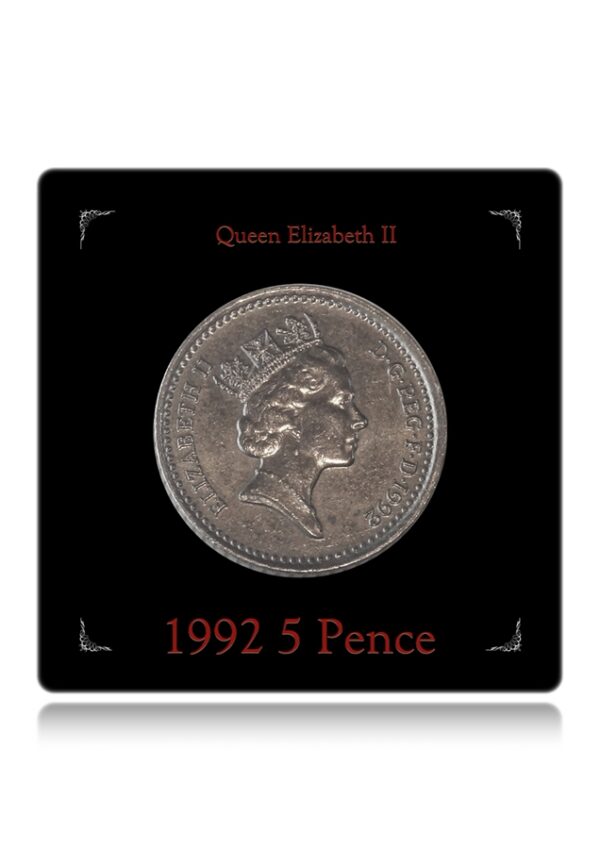 1992 5 Pence Queen Elizabeth II Coin UK Worth Collecting