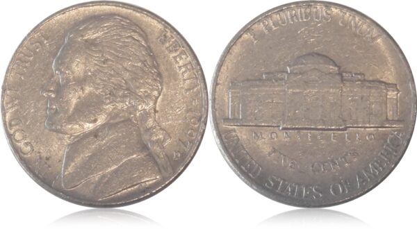 1997 5 Cents Liberty Coin USA