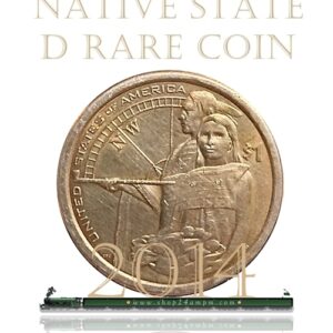 2014 1 Dollar Secagawea Native Sate Coin - Rare